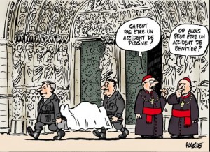 Dominique Venner, historien d'extrême droite se suicide à Notre-Dame Dominique Venner, opposant déclaré au mariage homosexuel, s'est suicidé mardi de manière spectaculaire, se tirant une balle de pistolet automatique dans la bouche en plein jour devant l'autel de la cathédrale Notre-Dame de Paris. Auteur de nombreux livres d'histoire et éditeur de plusieurs revues, cet homme de 78 ans a provoqué par son geste l'évacuation de l'édifice, fréquenté par de nombreux fidèles et touristes. Il a laissé près de lui une lettre dont le contenu n'était pas connu dans l'immédiat. Sur son site internet, il a posté peu avant sa mort un texte appelant à manifester dimanche prochain contre la loi autorisant le mariage aux couples homosexuels. Dans ce texte, il laisse entendre qu'il va mettre fin à ses jours. "C'est ici et maintenant que se joue notre destin jusqu'à la dernière seconde. Et cette seconde a autant d'importance que le reste d'une vie. C'est pourquoi il faut être soi-même jusqu'au dernier instant", écrit-il. Marine Le Pen a donné à ce suicide peu banal une dimension politique en le commentant ainsi sur son compte Twitter : "Tout notre respect à Dominique Venner dont le dernier geste, éminemment politique, aura été de tenter de réveiller le peuple de France".