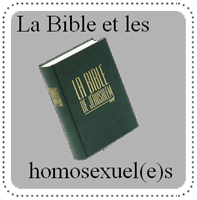 La Bible et les homosexuels